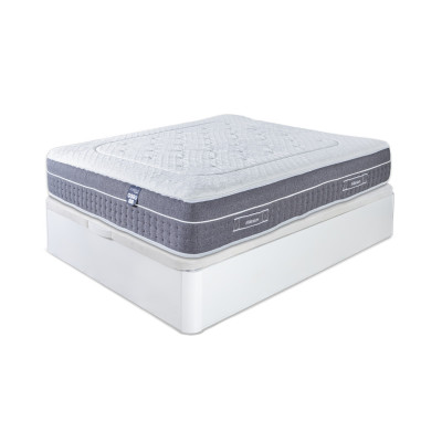 Pack colchon y canape de madera 2